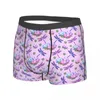 Underpants Dragonfly Print Underwear Lotus Flower 3D Pouch High Quality Trunk Custom DIY Shorts Briefs Funny Men Plus Size 2XL