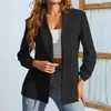 Costumes pour femmes, Blazer de travail à bouton unique, Slim, ample, pantalons décontractés, vestes avec pantalon, ensemble deux pièces