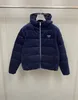 2023 Senaste Corduroy Short Cut Feather Down Jacket europeisk storlek