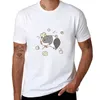 Canotte da uomo modello porcellino d'India T-shirt popcorning camicetta carine magliette pesanti