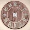 Relógios de parede 5 conjuntos reloj de pared relógio digital número placa diy números árabes decoração de sabor