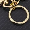 디자이너 Keychain Twiggy Chain Gold Gold Gold Letter Fashion Womens Bag Charm Luxury Keyring Alloy Classic Keychain Rings Portachiavi
