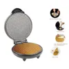 Other Kitchen Tools Electric Crispy Egg Roll Maker Omelet Sand Iron Crepe Baking Pan Waffle Pancake Oven DIY Ice Cream Cone Machine EU Plug 231021