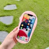 Cell Phone Cases Cute flip-flops pink 3D Case For iphone 14 13 12 Mini 11 Pro XS Max XR X SE20 6S 6 7 8 Plus Plain Soft silicone kids Cover 231021