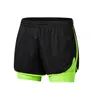 Men's Shorts Two Layers Summer Sports Wear Breathable Short Length Running Size XS To 4XL