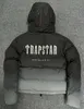 Пальто 2024 осень-зима Trapstar Мужская куртка-бомбер с вышивкой и капюшоном Тренч на молнии 568ddd