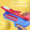 Diecast Model Children Foam Plane ER Toy Outdoor Catapult Gun 15m Range Airplane Shooting Roundabout Sports Toys Boy Birthday Present 231021