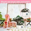 Frames 60 Pieces Place Card Holder Wedding Table Number Po Picture Stand Clip