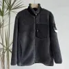 Stones Island 후드 재킷 양 스웨터 스웨터 재킷 남자와 여자의 트렌디 스타일 다운 재킷 888 Aston Jacket Grapestone 재킷