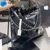 Canal 22 Denim Grand sac à provisions fourre-tout voyage concepteur femme fronde corps le plus cher sac à main avec chaîne en argent Gabrie