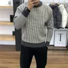 Maglioni da uomo Moda coreana Slim Fit Autunno Inverno Pullover Maglioni Uomo Crew Top caldi Abbigliamento casual 231021