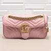 Designer bag Luxury Shoulder Bag Crossbody bag Leather three sizes Marmont Christmas gift Top quality ladies only