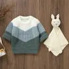 Cardigan ma baby 6M 3Y Toddler Infnat born Baby Boy Girl Sweaters Knit Long Sleeve Pullover Tops Winter Fall Casual Clothing 231021
