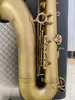 Matte original 54 modelo de estrutura um para um bb saxofone tenor profissional retro antigo cobre tenor sax instrumento jazz 01