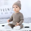 Kleidung Sets 3 stücke Pullover Baby Jungen Kleidung für Kleine Jungen Mädchen Herbst Winter Anzug geboren Kleinkind Outfits Tops Hosen 231020