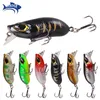 Betar lockar 1 st laserfiske lockar flytande minnow wobbler professional 68 cm 4g crankbait vib redskap 231020