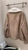 レディースジャケット秋と春のブルーネッロカーキ羊毛ジャケットコート
