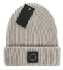 Bonnet Mens Beanie Winter Hat Nytt cappello märke mode stickade sten hattar män kvinnor tjock ull höst och vinter mössor solid färg ö skallar a12