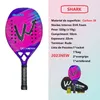 Raquetas de squash Shark Camewin Tenis de playa 3K Fibra de carbono completa Cara grosera Feminino Raquete Marco Profesional Masculina 231020