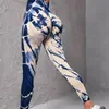 Yoga-outfit Naadloze tie-dye-legging Dames Hoge taille Push-up panty's Sexy Scrunch Butt Lifting Sport Workout Gym Lange broek 231020