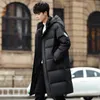 Мужские жилеты, осенне-зимний длинный пуховик, мужская высококлассная ветрозащитная теплая куртка, ветрозащитная 231020