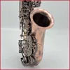 European Retro Professional Alto Saxophone Antique Borsted Craft Deep Engraved Keys Gold-Plated E-Tune Alto Sax Instrument