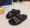 Trainer Mule Summer Outdoor Fashion Mens Buckles Metallic Leather Slipper Sandal Slides Beach Shoe Size 35-42