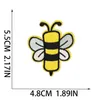 5.5Cm Bee Emborideredes Naaien Begrip Leuke Cartoon Elementen Letters A-Z Ijzeren Voor Tassen Jassen T-Shirt Hoeden Kleding Diy Decorat
