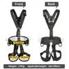 Climbing Harnesses XINDA Professional Harness Rock Climbing High Altitude Protection Full Body Safety Belt Anti Fall Protective Gear 231021