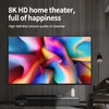 160" 16:9 HDTV Geluid Audio Nano Helder Wit Geweven Akoestisch Transparante Rand Gratis Vast Frame Projectorscherm voor Thuisbioscoop 4k/8k