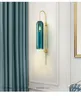 Настенный светильник в современном стиле, светильник с мраморной глазурью, аппликация, деко, светодиодный черный светильник для ванной комнаты, кровать, хрустальное бра, освещение