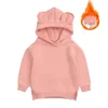 Jassen Stijl Baby Baby Jongens Meisjes Kleding Kinderen Kinderkleding Capuchon Leuke Katoenen Jas Warme Jas Met Lange Mouwen voor meisjes 231021