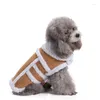 犬のアパレル防水ペット子犬ベストジャケットチワワ服暖かい冬の服の小さな中程度の大きな犬4色S-xl