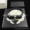 Charm Bracelets designer luxury rm Designer P Leather Cord Bracelet Women's Hip Hop Versatile Ins Fashion Woven Handicraft 713V