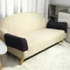 Chair Covers 2PCS Flannel Spandex Stretch Armrest Set Of 2 Couch Armchair Arm Protector Non Slip Sofa