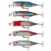 Köder Köder Popper Angeln Hard Topwater Künstliche Schwimmende Köder 7cm94g Wobbler 3D Augen Tackle Waren für Meer Zubehör 231020