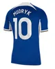 Дети Mudryk Soccer Jerseys 23 24 CFC Caeedo Nkunku Jackson Enzo Mudryk James Sterling Cucurella Chukwuemeka 2024 Ugochukwu Футбольные комплекты