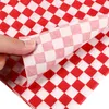 Zestawy naczyń obiadowych 24 szski kanapki imitacja rattan tkana papierowa wkładka papierowa wosk zamazowy