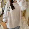 Women's Two Piece Pants Women Flannel Fluffy Pajamas Set Warm Pullover Female Plus Size Cartoon Pyjamas House Suit Ladies Winter Loungewear 7XL 231021