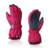 Skihandschoenen Hoge kwaliteit waterdicht Kinderen Kinderskihandschoenen Zwart Baby Winter Warm Volledige vinger Blauw Jongens Meisjes Sneeuw Snowboardhandschoenen 231021