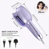 Curling Irons Faers Hair Curler Negative Ions Ceramic Splint Hair Waver Iron Deep Egg Rolls Portable Curling Iron Wave Fast Hair Styling Tools 231021