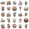 50 PCS Bones Plants Stickers For Skateboard Car Fridge Helmet Ipad Bicycle Phone Motorcycle PS4 Book Pvc DIY Decals Toys Decor