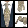 Papillon LYL 8CM Fiore morbido Cravatta da uomo Cravatta di seta di qualità premium per professionisti Design elegante e sofisticato