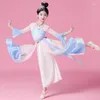 Stage Wear Children's Classical Dance Performance Clothes Elegant Practice Body Charm Chinese Antique