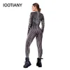 Parel Kwastje Patroon 3D Print Vrouwen Sexy Skinny Jumpsuit Carnaval Cosplay Kostuums Fancy Bodysuit Party Rompertjes Nieuw