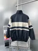 BLCG LENCIA Hommes Vestes Coupe-Vent Zip À Capuche Rayure Vêtements D'extérieur Qualité Hip Hop Designer Manteaux Mode Printemps et Automne Parkas Marque Vêtements 5242