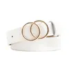 Riemen 2023 Creatieve Vrouwen Dubbele Ronde Vintage Decoratieve Mode Riem Casual Tailleband Met Jeans Vrouwen Royale S9Z1