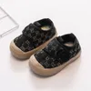 Baby Shoes First Walkers infantil infantil garotas designer de menino casual malha macia calçada anti-deslizamento