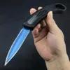 2 modelli UT-Blue Double Action Claw Karambit Coltelli AUTO Lama 440c Manico in lega di zinco nero Alumnium EDC Camp Hunt Coltello tattico Bounty Hunter Tools