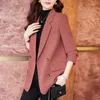 Costumes pour femmes Automne et hiver Femmes Solide Élégant Lâche Simple Classique À La Mode À Manches Longues Tempérament All-match Blazer Chic Vêtements